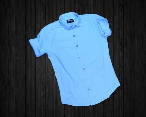 sky blue shirt for men