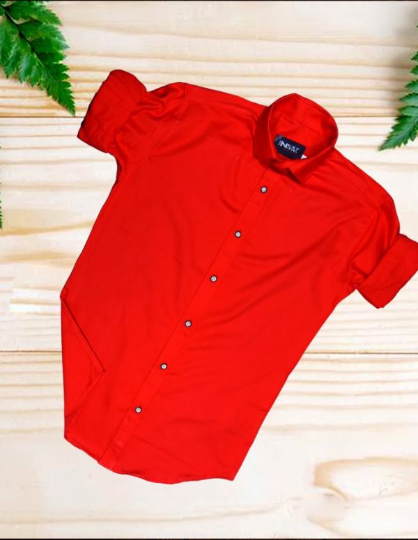 red shirt for men