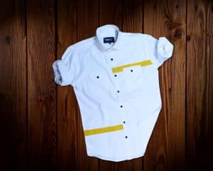 men's designer white shirt